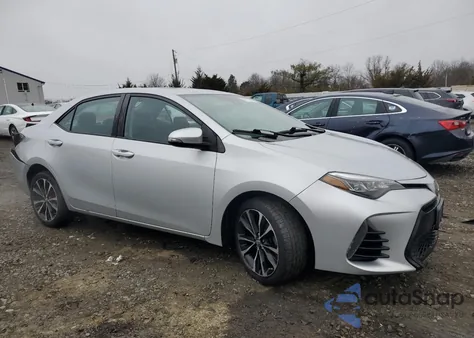 2017 Toyota Corolla L из США, поврежденный, VIN 2T1BURHE8HC790456